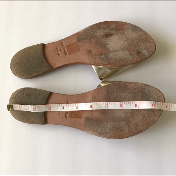 Joie A La Plage gold sandal. Size 41. Run small - Picture 5 of 6